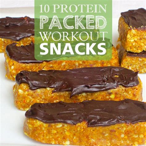 10 Protein Packed Workout Snacks