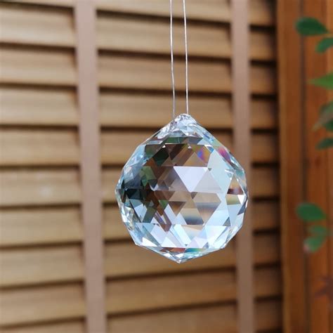 Sun Crystals For Window Prism Crystal Suncatchercrystal Ball Etsy Uk