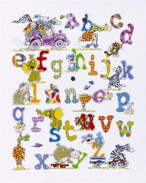 Counted cross stitch baby animal patterns cow cross stitch cross stitch barn patterns farmhouse cross stitch patterns cross stitch sampler patterns chicken cross stitch amish cross stitch free cross stitch animals pumpkin cross stitch patterns cottage cross stitch. Wild Animals Alphabet Cross Stitch Kit: Cross stitch ...