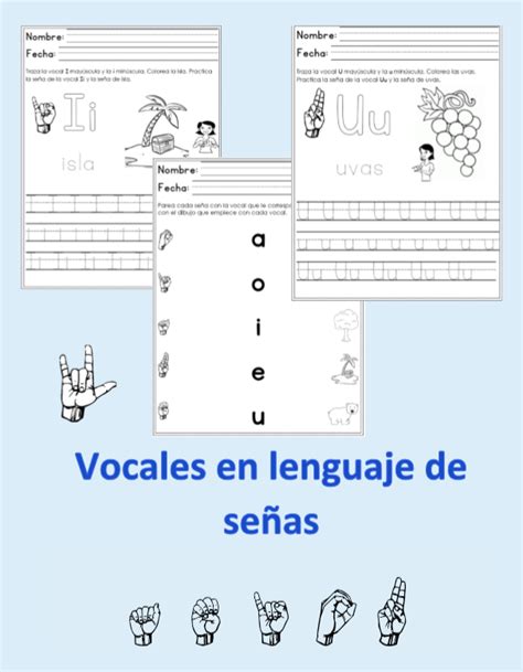 Vocales En Lenguaje De Se As Teacherspayteachers