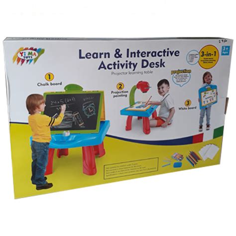 3 In 1 Learn And Interactive Activity Desk For Kids Educational Toys