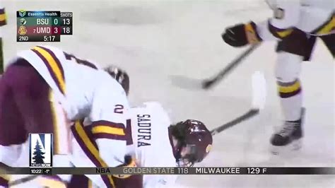 No Umd Womens Hockey Defeats Bemidji State Youtube