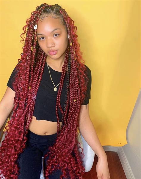 Pin By Only Bratz💞 On Hair Aestheticz Box Braids Hairstyles For Black