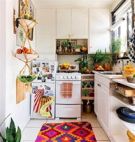Classy Bohemian Style Kitchen Design Ideas 51 Apartment Kitchen