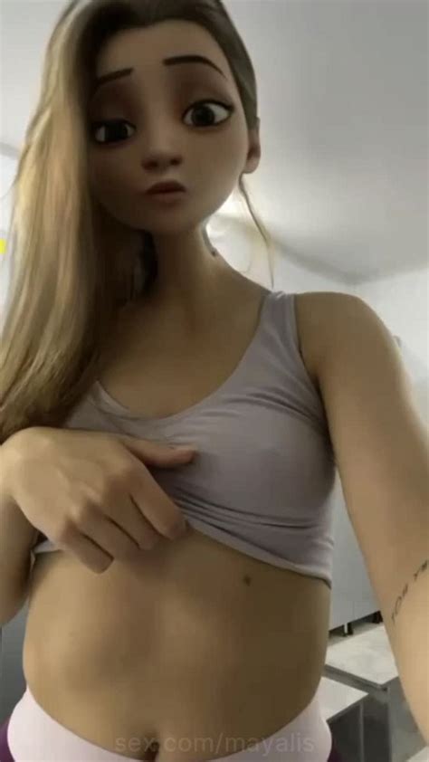 mayalis omg video face noface boobs tits girl