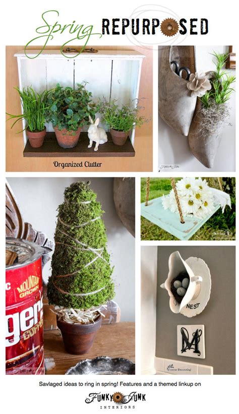 It's funny, when most people think about repurposing a crib, they usually jump to something to do with the wood it was constructed out of. Spring Decor Repurposed - from old junk to spring funk ...