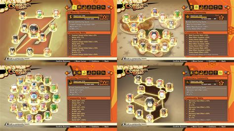 Every cooking recipe and meal effect. My Community Board setups for Z Warrior, Cooking, Training ...