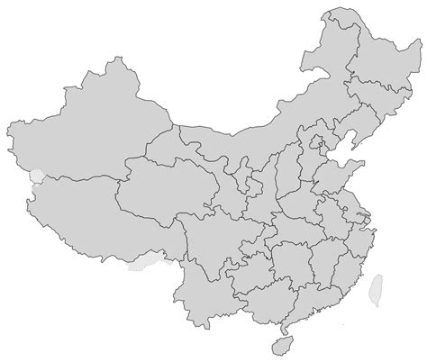 China Blank Map Maker Printable Outline Blank Map Of