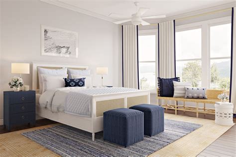 Coastal Bedroom Design By Havenly Interior Designer Kelsey Interior