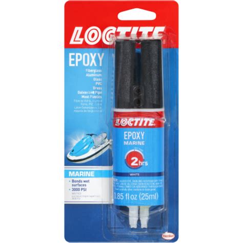 Loctite Marine Epoxy Syringe Adhesive White 25 Ml King Soopers