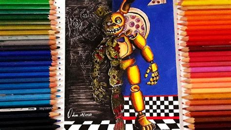 How To Draw Springtrap From Five Nights At Freddys 3 Step By Step Photos