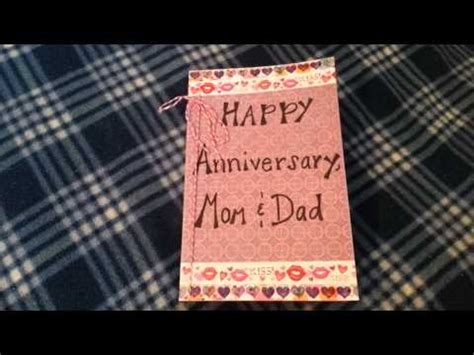 Check spelling or type a new query. DIY Anniversary Card ♡ For Parents - YouTube