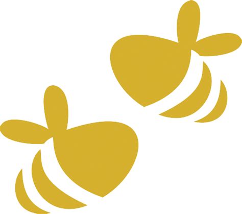 Honey Bee Silhouette Bee Silhouette Png Download 556492 Free