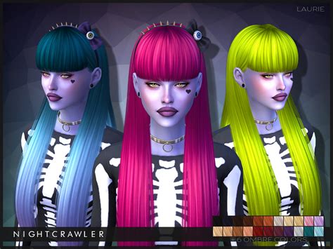 Sims 4 Ccs The Best Hair By Nightcrawler