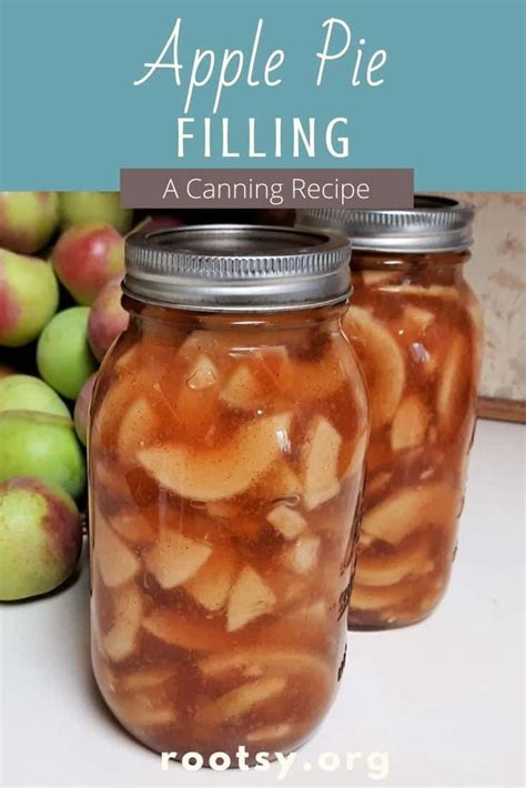Canning Apple Pie Filling Recipe Apple Pies Filling Canning Apple