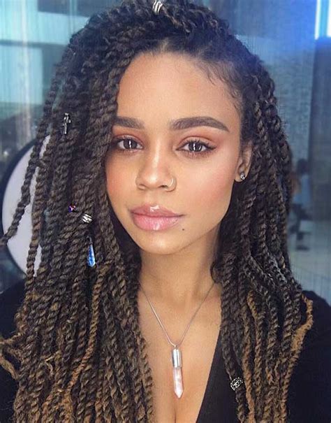 23 Hot Marley Twist Hairstyles To Try Right Now Page 2 Of 2 Stayglam