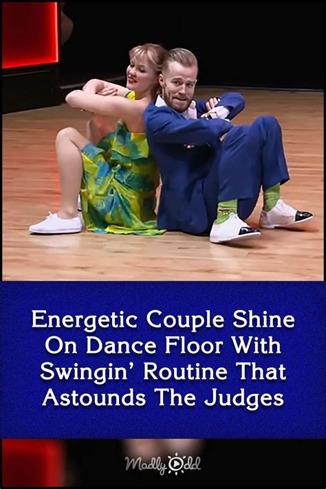 energetic couple shine on dance floor with swingin routine that astounds the judges dance