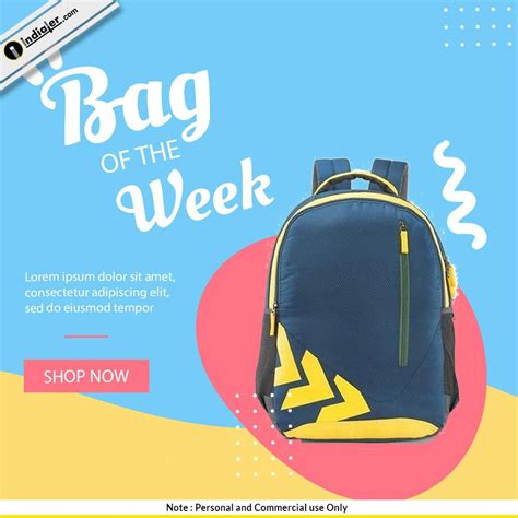 Free School Bag Sale Banner Design Psd Template Bags Bag Sale