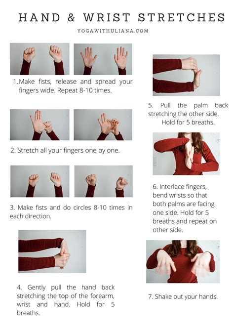 Yoga For Office Hand Wrist Stretches In Wrist Stretches