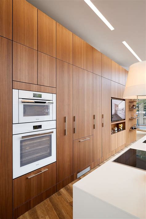 Great 50 Contemporary High End Natural Wood Kitchen Designs