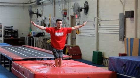 Full Twisting Layout Tips Gymnastics Lessons Youtube