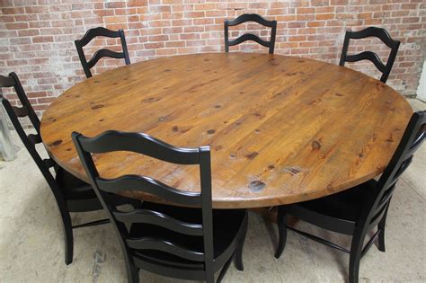 Farmhouse Blog Refference Farmhouse Round Dining Table For 8