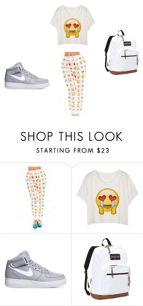 Emoji Outfit By Marciab21 On Polyvore Featuring Nike And Jansport