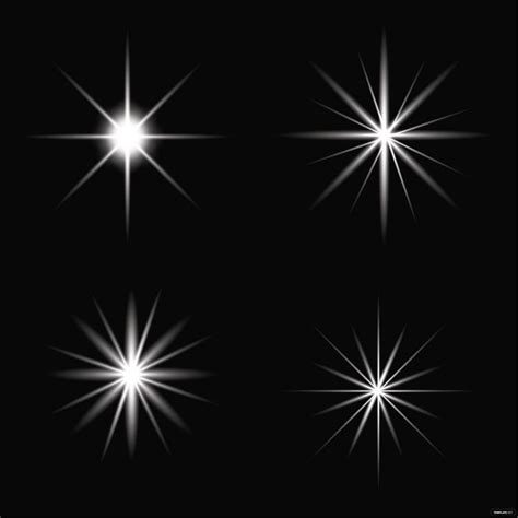 Light Sparkle Vector In Illustrator Svg  Eps Png Download