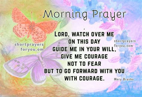 Prayer On This Day Morning Prayer Short Prayers For You