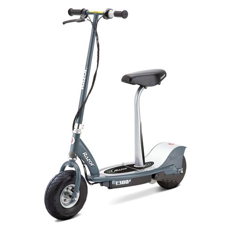 Razor® 13116214 E300s Electric Scooter With Detachable Seat Gray
