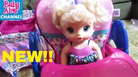 Baby Alive High Chair Unboxing Newup N Down Doll High Chair Unboxing