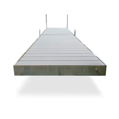 Tommy Docks 16 Ft L Straight Aluminum Frame With Aluminum Decking