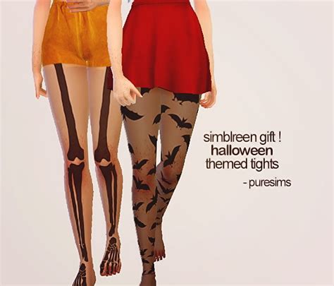 Halloween Tights At Puresims Sims 4 Updates