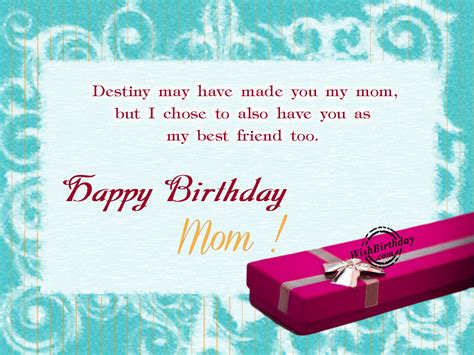 What To Put In A Happy Birthday Card For Your Mom Printable Templates Free