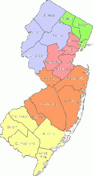 New Jersey Counties The Radioreference Wiki