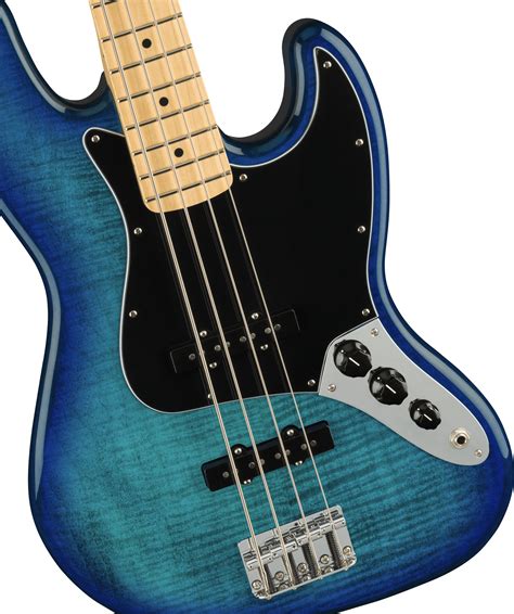 Fender Limited Edition Player Series Plus Top Jazz Bass In Blue Burst