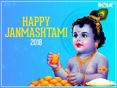 Happy Krishna Janmashtami 2018 Best Wishes Quotes Hd Images With