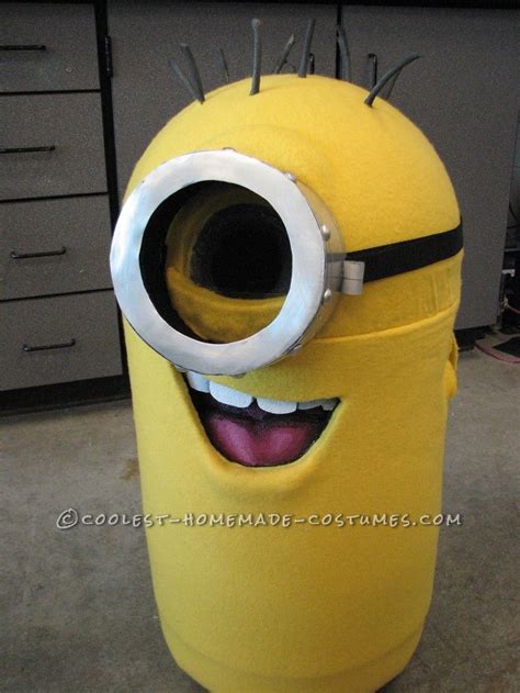 The Completed Main Form Minion Halloween Costumes Homemade Minion