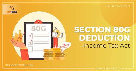 Information On Section 80g Of Income Tax Act Ebizfiling