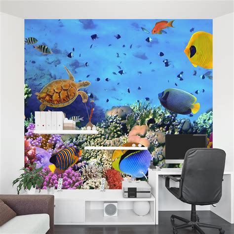 Under The Sea Wall Decal Underwater Wall Decal Wallums