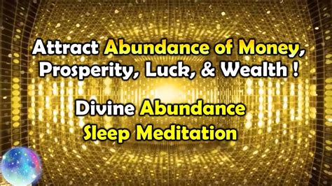 Attract Abundance Of Money Prosperity Luck Wealth Divine