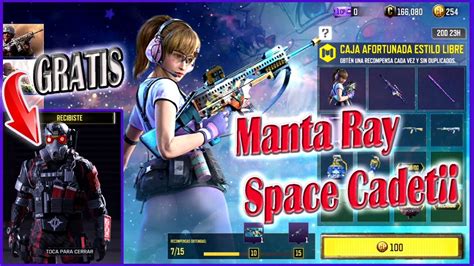 Nueva Caja Afortunada Manta Ray Space Cadet Estilo Libre Cod Mobile Youtube