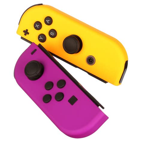 Buy Nintendo Switch Joy Con Pair Neon Purple And Neon Orange Online At