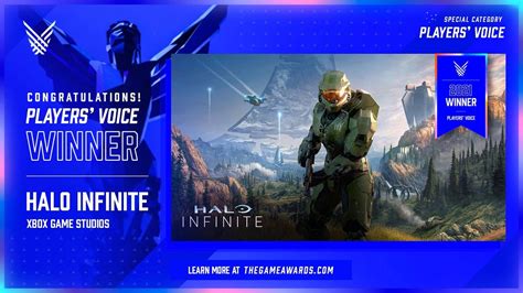 Halo Infinite Wins Players Voice For Goty The Game Awards 2021 Youtube