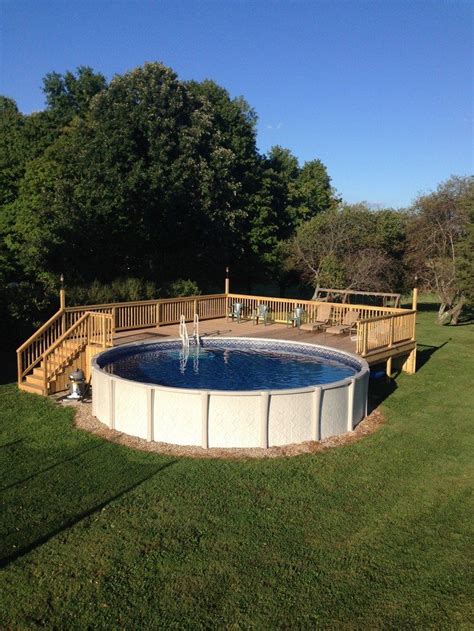 That will ensure the entire building to stay stable. Build an inexpensive above-ground swimming pool - DIY projects for everyone!