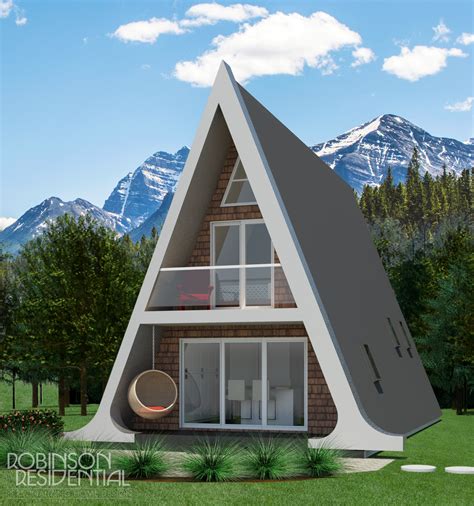Space saving ideas,space saving furniture ,small be. Alberta A-Frame Small Home Design