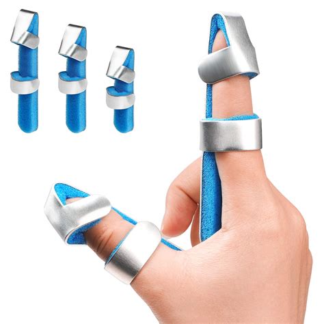 Buy Trigger Finger Splint Brace For Thumb Index Middle Ring Pinky Metal Foam Broken Dislocated