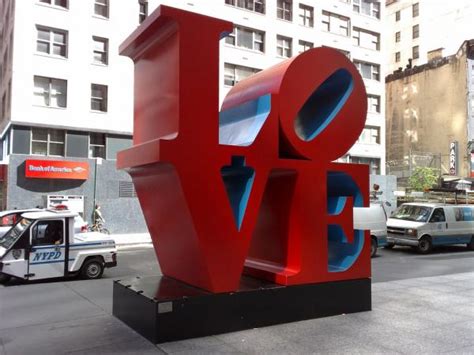 Love Sculpture New York City New York