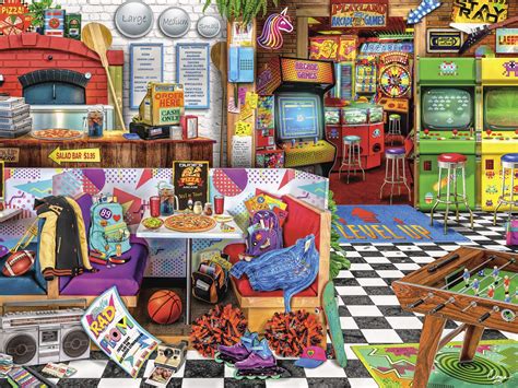 Mua Buffalo Games Aimee Stewart Pizza Arcade 1500 Piece Jigsaw