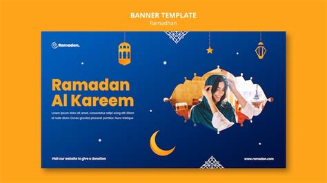 Free Psd Beautiful Ramadan Banner Template